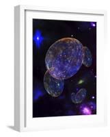 Space Drifters-MusicDreamerArt-Framed Giclee Print