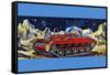 Space Exploration Tank-null-Framed Stretched Canvas