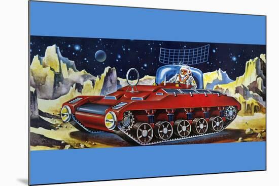 Space Exploration Tank-null-Mounted Premium Giclee Print