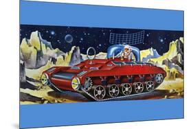 Space Exploration Tank-null-Mounted Premium Giclee Print