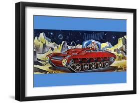 Space Exploration Tank-null-Framed Art Print