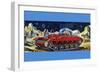 Space Exploration Tank-null-Framed Art Print