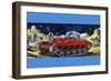 Space Exploration Tank-null-Framed Art Print