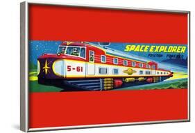 Space Explorer 5-61-null-Framed Art Print