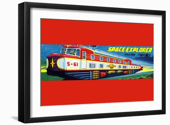 Space Explorer 5-61-null-Framed Art Print