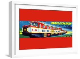 Space Explorer 5-61-null-Framed Art Print