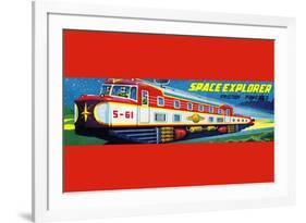 Space Explorer 5-61-null-Framed Art Print