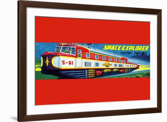 Space Explorer 5-61-null-Framed Art Print