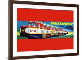 Space Explorer 5-61-null-Framed Art Print