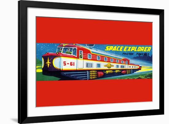 Space Explorer 5-61-null-Framed Art Print