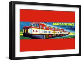 Space Explorer 5-61-null-Framed Art Print