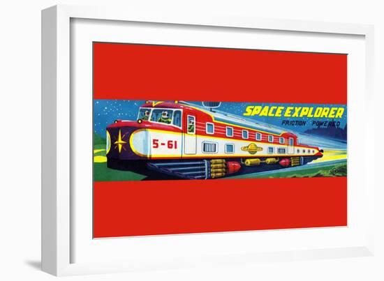 Space Explorer 5-61-null-Framed Art Print