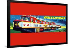 Space Explorer 5-61-null-Framed Art Print