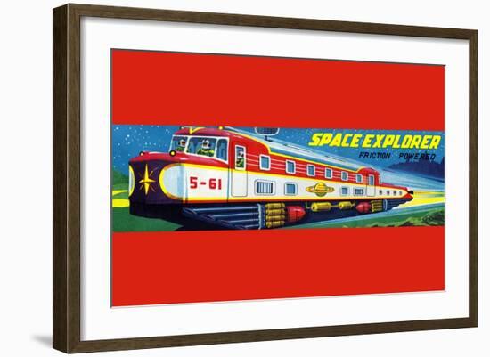 Space Explorer 5-61-null-Framed Art Print