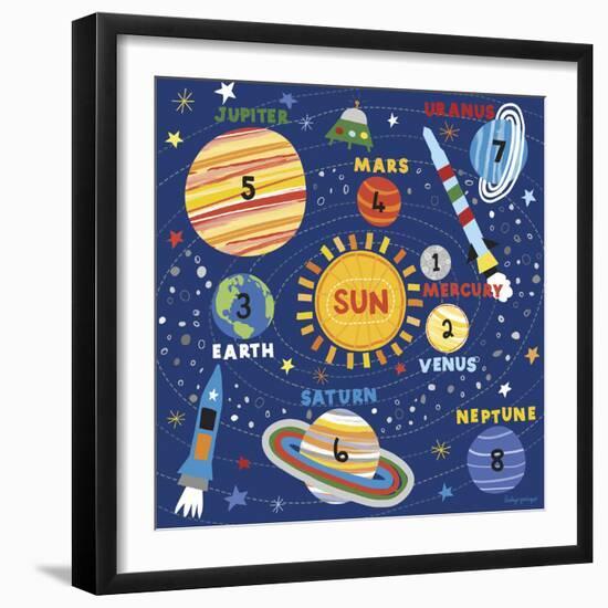 Space Explorer I-Lesley Grainger-Framed Giclee Print