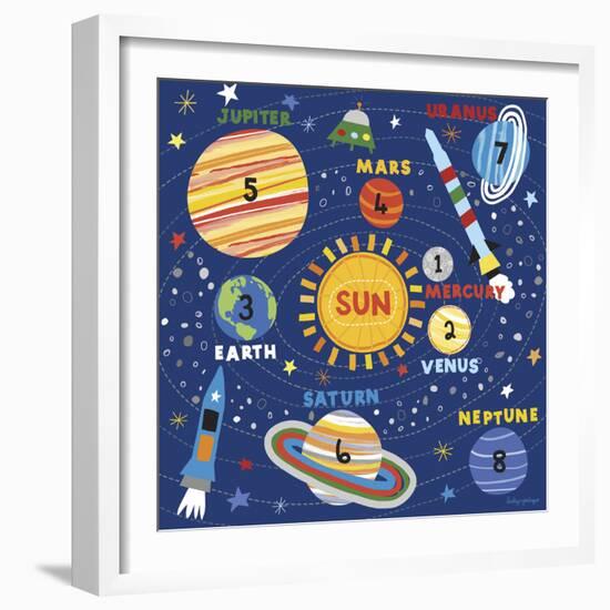 Space Explorer I-Lesley Grainger-Framed Giclee Print