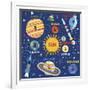 Space Explorer I-Lesley Grainger-Framed Giclee Print