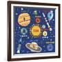 Space Explorer I-Lesley Grainger-Framed Giclee Print