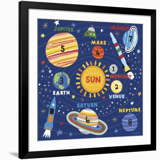 Space Explorer I-Lesley Grainger-Framed Giclee Print