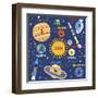 Space Explorer I-Lesley Grainger-Framed Art Print