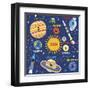 Space Explorer I-Lesley Grainger-Framed Art Print