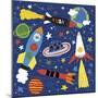 Space Explorer II-Lesley Grainger-Mounted Giclee Print