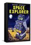 Space Explorer-null-Framed Stretched Canvas