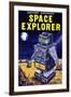 Space Explorer-null-Framed Art Print