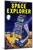 Space Explorer-null-Mounted Art Print