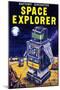 Space Explorer-null-Mounted Art Print