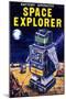 Space Explorer-null-Mounted Premium Giclee Print