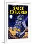 Space Explorer-null-Framed Art Print