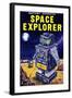 Space Explorer-null-Framed Art Print