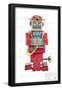 Space FD Robot-null-Framed Poster