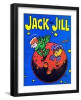 Space Fetch - Jack and Jill, May 1978-Tom Eaton-Framed Giclee Print