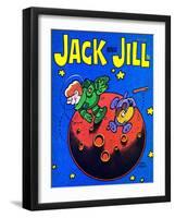 Space Fetch - Jack and Jill, May 1978-Tom Eaton-Framed Premium Giclee Print