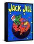 Space Fetch - Jack and Jill, May 1978-Tom Eaton-Framed Stretched Canvas