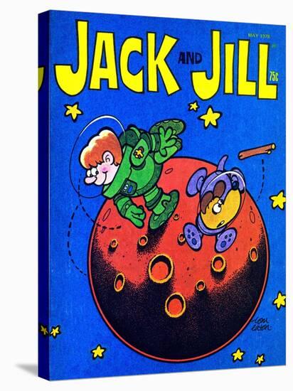 Space Fetch - Jack and Jill, May 1978-Tom Eaton-Stretched Canvas