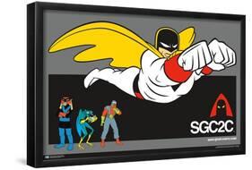 Space Ghost Coast to Coast - Group Bar-Trends International-Framed Poster