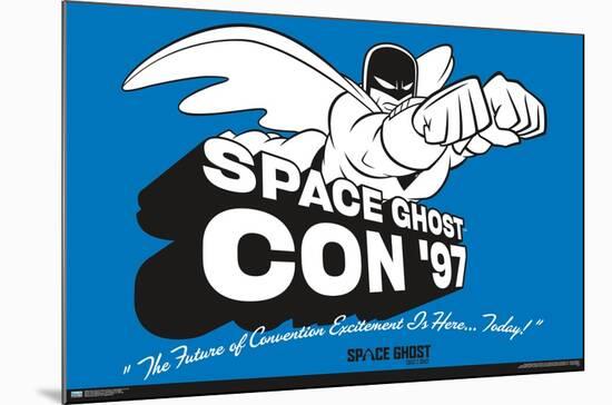 Space Ghost Coast to Coast - Space Ghost Con '97-Trends International-Mounted Poster