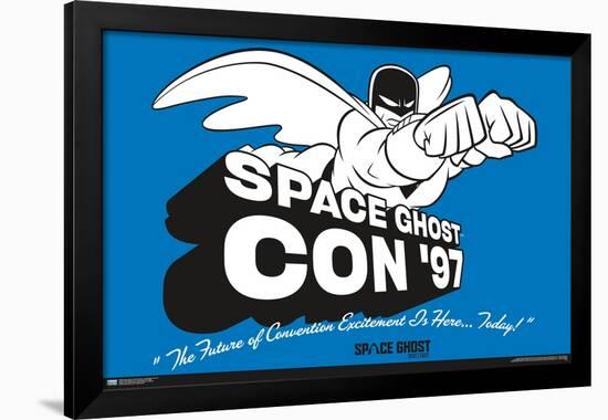 Space Ghost Coast to Coast - Space Ghost Con '97-Trends International-Framed Poster