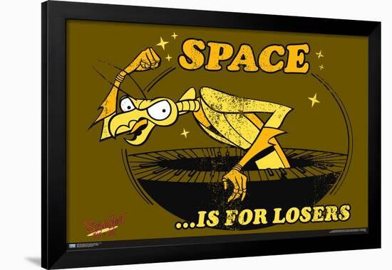 Space Ghost Coast to Coast - Space Is For Losers-Trends International-Framed Poster