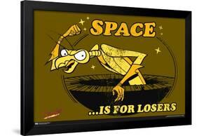 Space Ghost Coast to Coast - Space Is For Losers-Trends International-Framed Poster