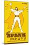 Space Ghost Coast to Coast - Spank Rays-Trends International-Mounted Poster