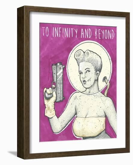 Space Girl-Craig Snodgrass-Framed Giclee Print