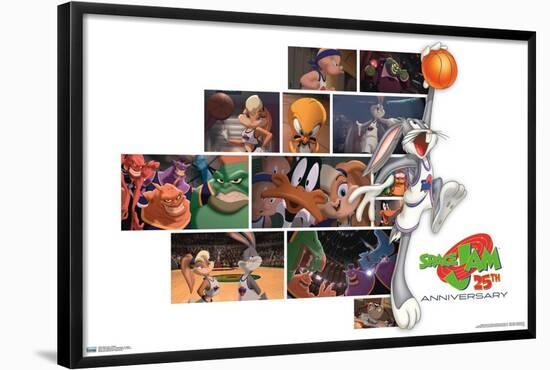 Space Jam - 25th Collage-Trends International-Framed Poster