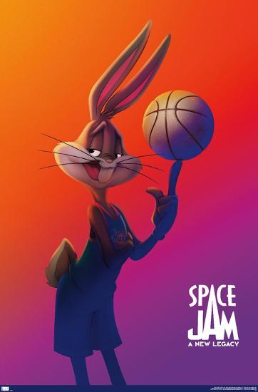 Space Jam A New Legacy Bugs Bunny One Sheet Premium Poster Poster Allposters Com