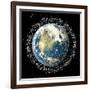 Space Junk, Conceptual Artwork-Roger Harris-Framed Photographic Print