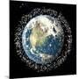Space Junk, Conceptual Artwork-Roger Harris-Mounted Photographic Print