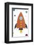 Space Mission-Archie Stone-Framed Art Print